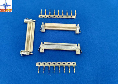 중국 1개의 줄 LVDS 전시 연결관, 연결관 1.0mm 정확한 크기 동등물을 난입하는 철사 공장